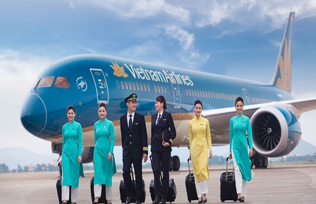 ve may bay gia re Vietnam Airline