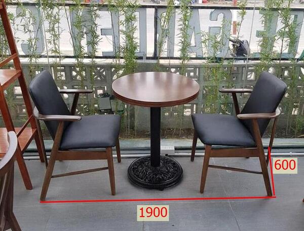 Kích thước bàn ghế cafe tiêu chuẩn phù hợp mọi phong cách