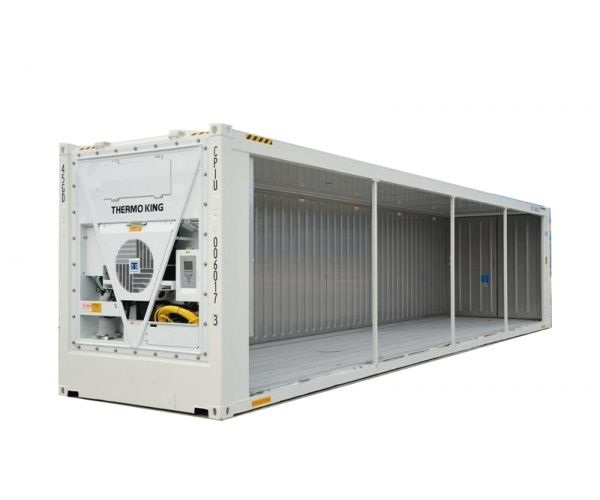 Bên trong thùng container lạnh