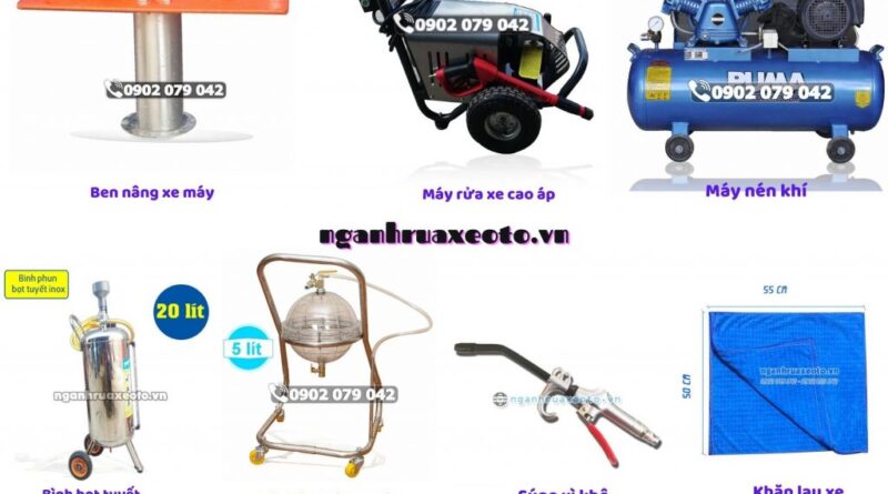 các loại máy hút nhớt xe máy