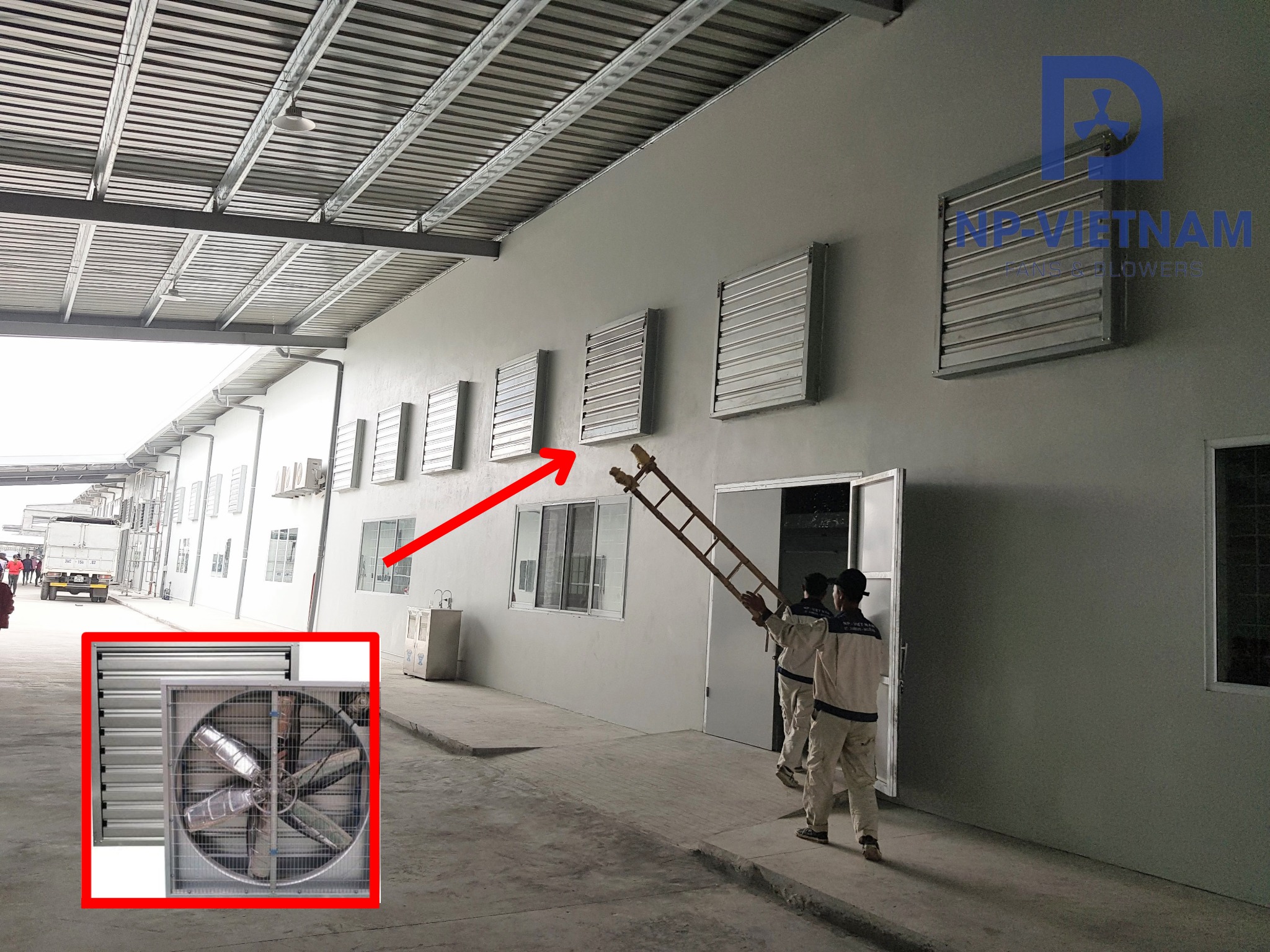 Đánh giá hiệu quả của quạt công nghiệp thông qua lưu lượng gió