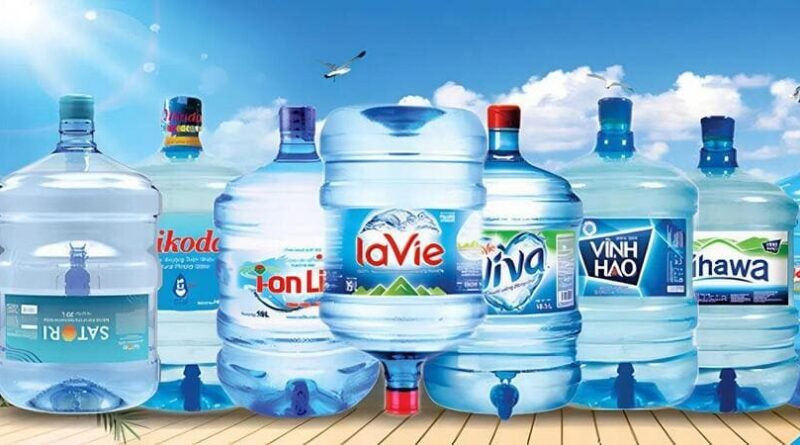 Các thương hiệu nước bình 20L phổ biến trên thị trường hiện nay