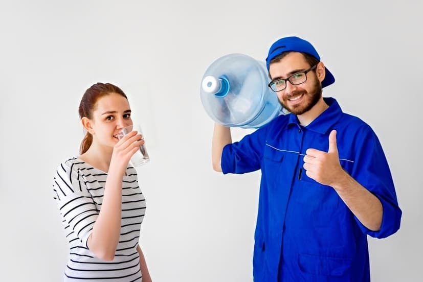 Giao hàng nhanh chóng giúp đáp ứng nhu cầu nước uống của khách hàng