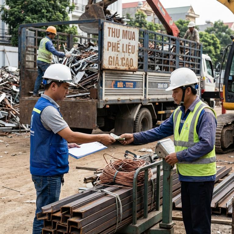 Chọn đơn vị thu mua uy tín để tránh bị ép giá